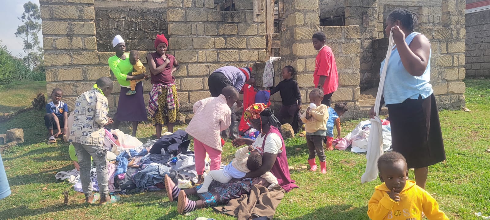 Bloom Together clothing donation