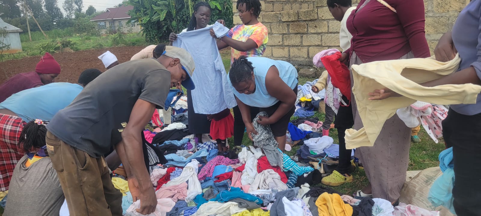 Bloom Together clothing donation